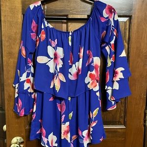 Off the shoulder romper